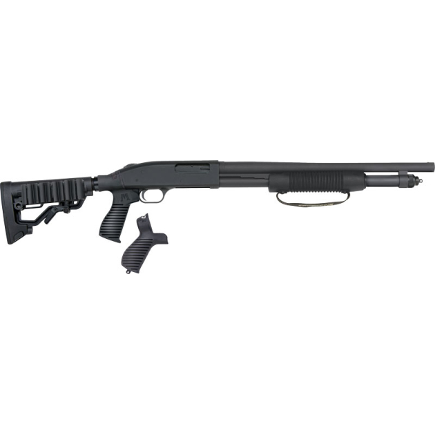 MOSSBERG 590 TACTICAL 12GA 3" - 18.5" ADJ STOCK BLUED/SYN