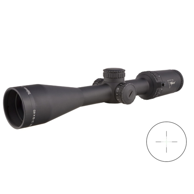 TRIJICON CREDO 3-9X40 BLK 1" MIL-SQ GRN