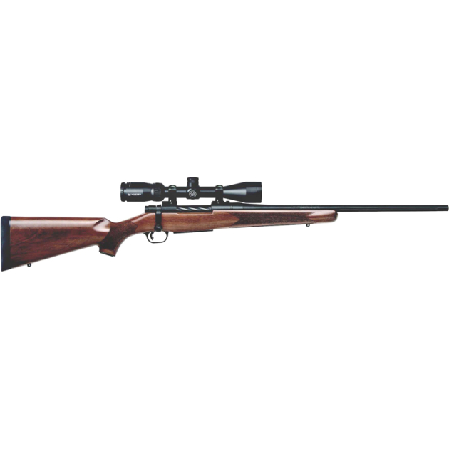 MOSSBERG PATRIOT 400 LEGEND - 20" THREADED 3-9X40 MAT WALNUT
