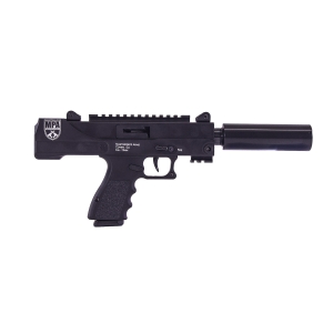 Masterpiece Arms Pistol - Black | 9mm | 4.5" Threaded Barrel | 17rd | W/ Barrel Extension