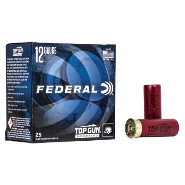 FED TOP GUN 12GA 2.75" #7.5 1 OZ 25/