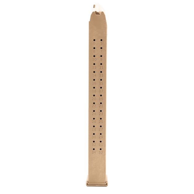 Toolman Tactical, Inc GL35C Glock  35rd 9mm Luger Flat Dark Earth Polymer