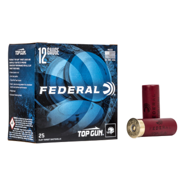 FED TOP GUN 12GA 2.75" #8 25/250
