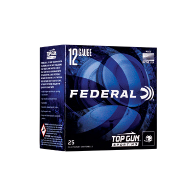 FED TOP GUN 12GA 2.75" #7.5 1 OZ 25/