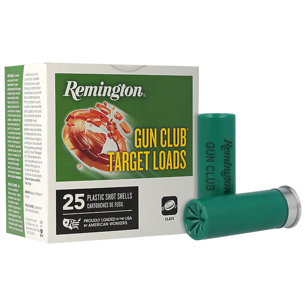 Remington Ammunition 20232 Gun Club  12Gauge 2.75" 1 1/8oz 7.5Shot 25 Per Box/10 Case