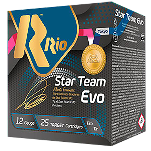 Rio Ammunition ST288 Star Team EVO  12Gauge 2.75" 1oz 8Shot 25 Per Box/10 Case
