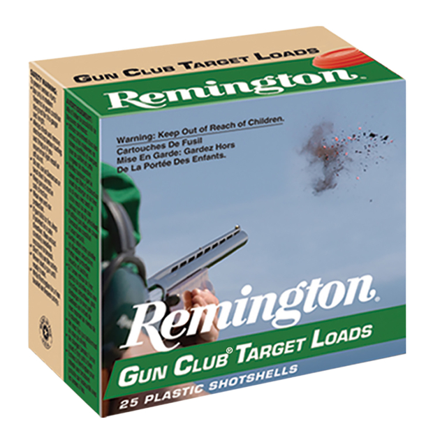 Remington Ammunition 20236 Gun Club  20Gauge 2.75" 7/8oz 9Shot 25 Per Box/10 Case