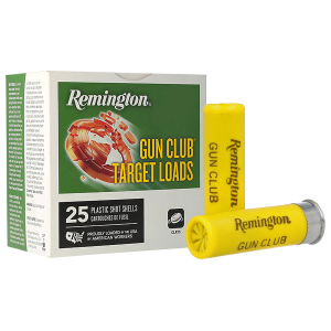 Remington Ammunition 20239 Gun Club  20Gauge 2.75" 7/8oz 7.5Shot 25 Per Box/10 Case