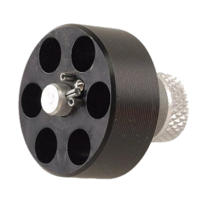 HKS 22J M Series  made of Metal with Black Finish for 22 LR Ruger SP101; S&W 34, 35, 43, 63 & K Frame Holds up to 6rds