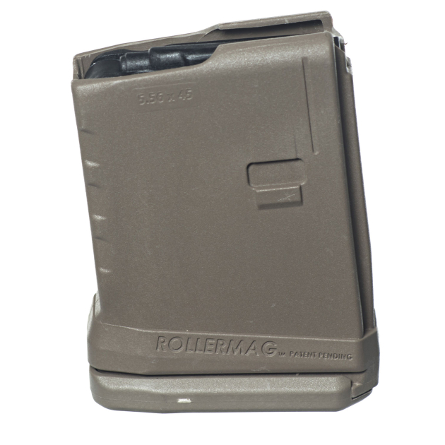 ProMag RM5FDE Standard  5rd Detachable w/Roller Follower 5.56x45mm Fits AR-15 Flat Dark Earth DuPont Zytel Polymer