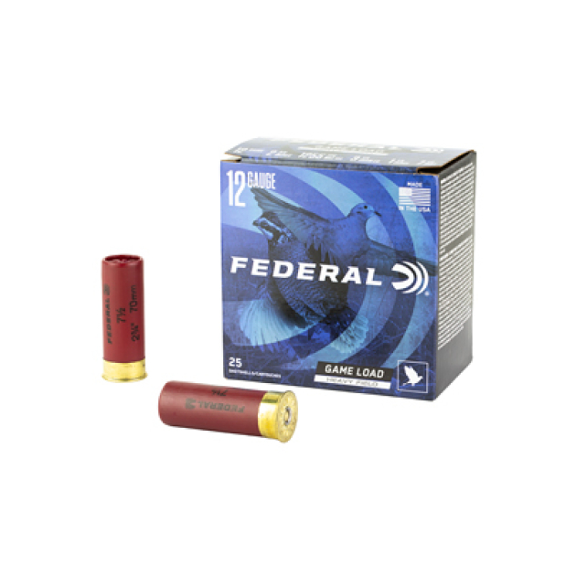 FED GAME LOAD 12GA 2.75" #7.5 25/250