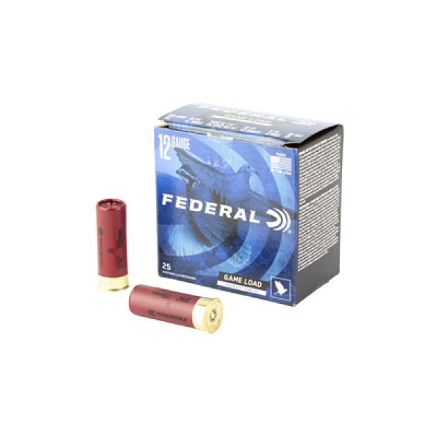 FED GAME LOAD 12GA 2.75" #8 25/250