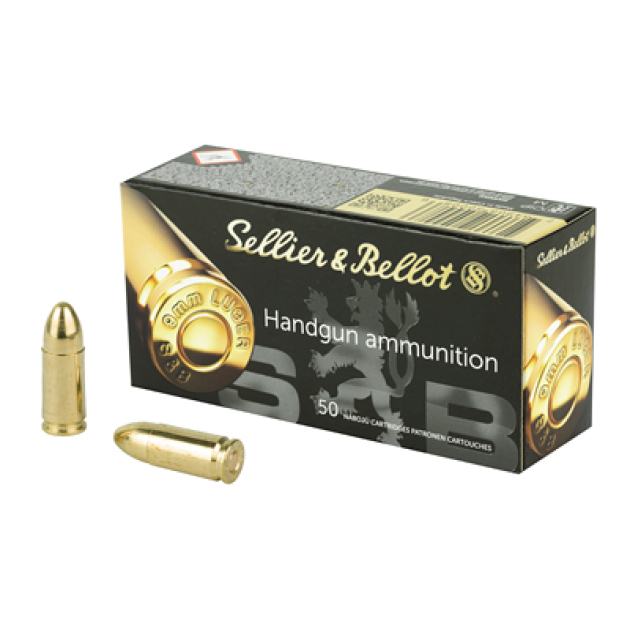 S&B 9MM 115GR FMJ 50/1000