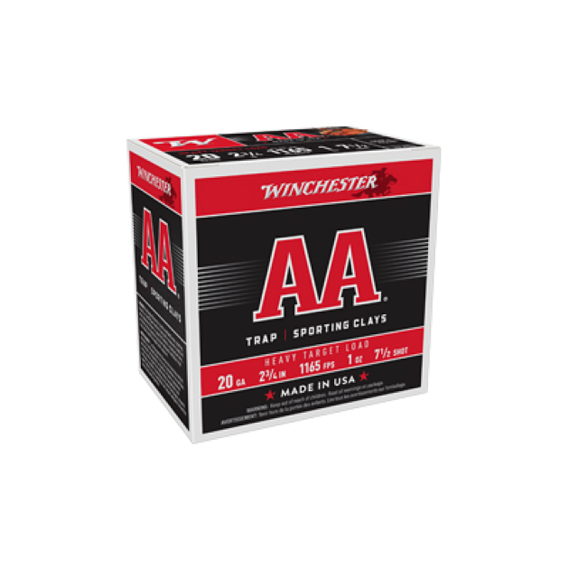 WIN AA TRGT 20GA 2.75" #7.5 25/250