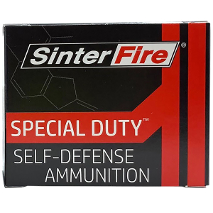 SinterFire Inc SF40125SD Special Duty (SD)  40S&W 125gr Lead Free Frangible Hollow Point 20 Per Box/10 Case