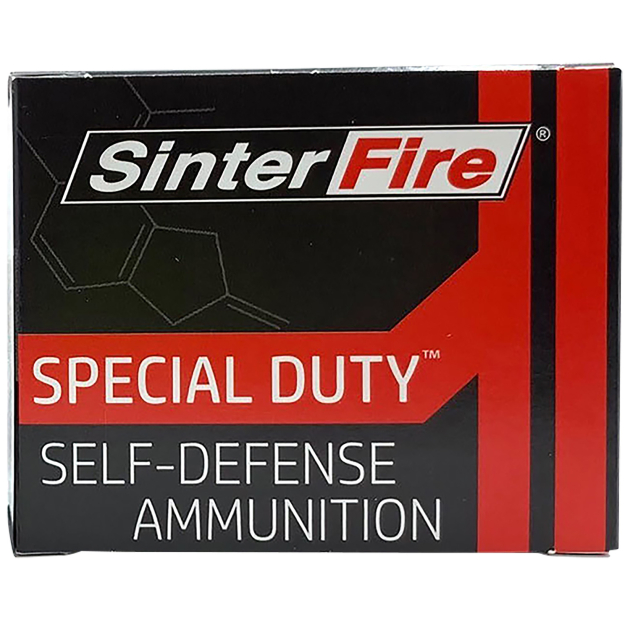 SinterFire Inc SF40125SD Special Duty (SD)  40S&W 125gr Lead Free Frangible Hollow Point 20 Per Box/10 Case