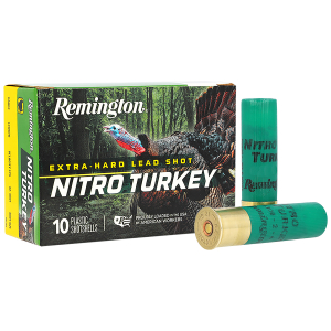 Remington Ammunition 26690 Nitro Turkey  12Gauge 2.75" 1 1/2oz 4Shot 10 Per Box/ 10 Case