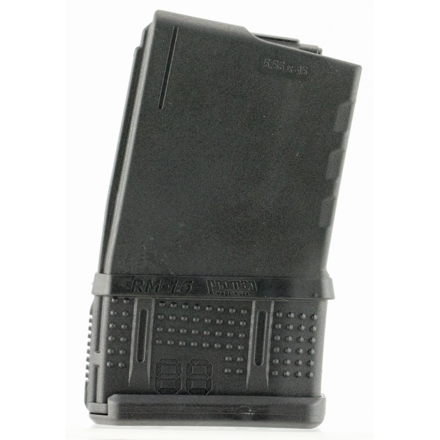 ProMag RM15 Standard  15rd Detachable w/Roller Follower 5.56x45mm Fits AR-15 Black DuPont Zytel Polymer