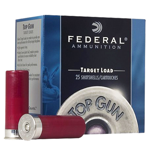 Federal TGM12375 Top Gun Subsonic 12Gauge 2.75" 1 1/8oz 7.5Shot 25 Per Box/10 Case