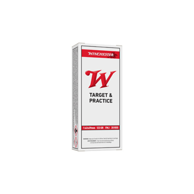 WIN USA 762X39 123GR FMJ 20/200