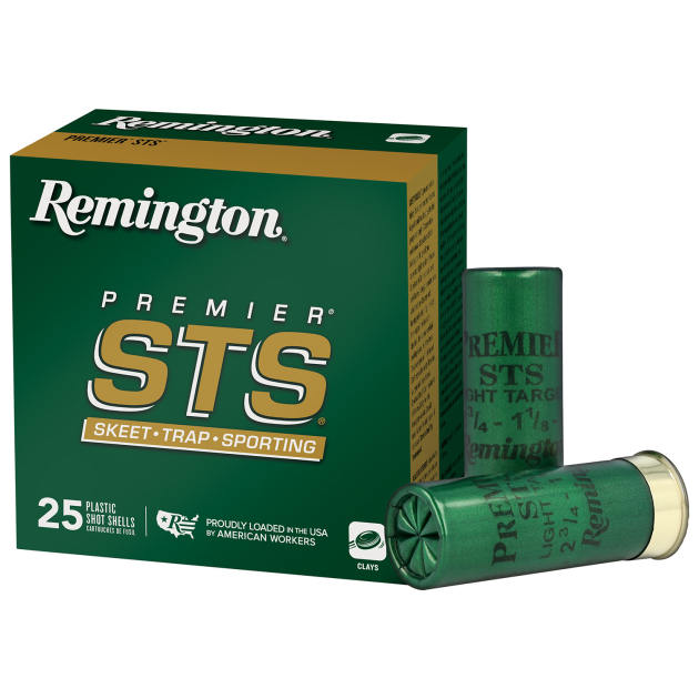 Remington Ammunition 28860 Premier STS  20 Gauge 2.75" 7/8 oz 7.5 Shot 25 Per Box/ 10 Cs