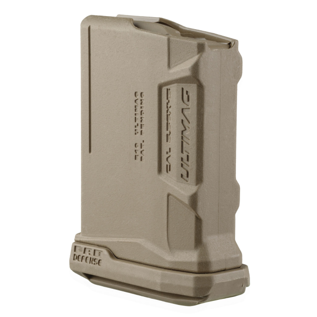 FAB Defense FXUMAGR10T Ultimag 10R  10rd 5.56x45mm NATO AR-15/M16/M4 Flat Dark Earth Polymer and Steel Body