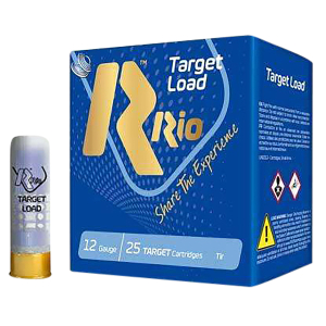 Rio Ammunition TG369 Target Load High Velocity 12Gauge 2.75" 1 1/4oz 9Shot 25 Per Box/10 Case