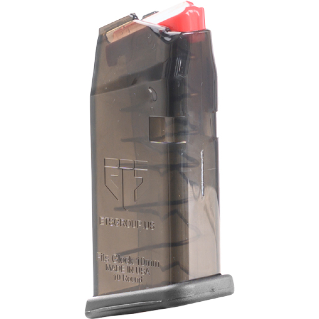 ETS MAGAZINE FOR GLOCK 10MM - 10RD CARBON SMOKE FITS G29