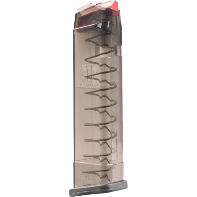 ETS MAGAZINE FOR GLOCK 40SW - 16RD CRBN SMOKE 22/23/24/27