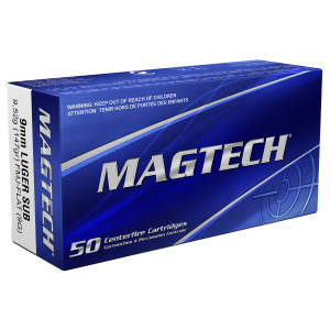 Magtech 9G Range/Training  9mmLuger 147gr Full Metal Jacket Flat Subsonic 50 Per Box/20 Case