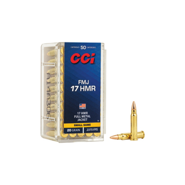 CCI 17HMR 20GR FMJ 50/2000