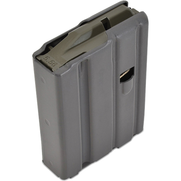 D&H TACTICAL MAGAZINE 5.56X45 - 10RD ALUMINUM GREY AR15