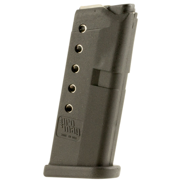 ProMag GLK10 Standard  6rd 380 ACP Compatible w/ Glock 42 Black DuPont Zytel Polymer