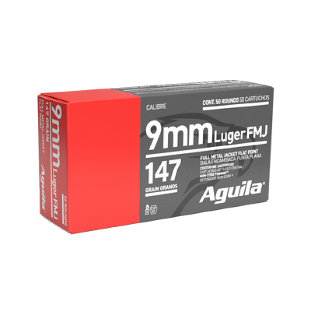 AGUILA 9MM 147GR FMJ FP 50/1000