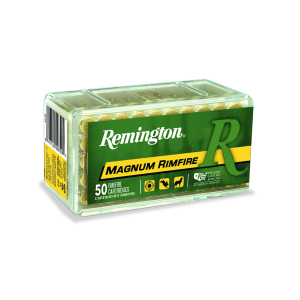 Remington Ammunition 20025 Magnum Rimfire 17HMR 20gr Jacketed Soft Point 50 Per Box/40 Case