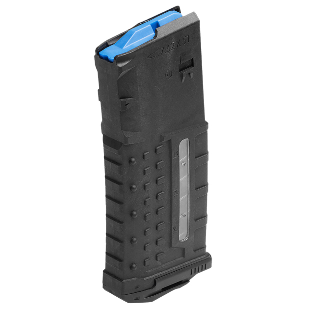 Leapers RBTDM25   25rd Windowed 308 Win Black Polymer/Steel