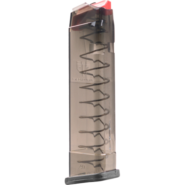 ETS MAGAZINE FOR GLOCK 40SW - 19RD CRBN SMOKE 22/23/24/27