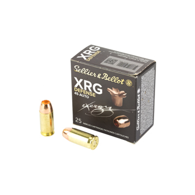 S&B 45ACP 165GR XRG 25/1000