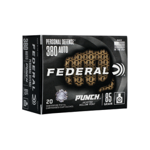 FED PD PUNCH 380AUTO 85GR JHP 20/200