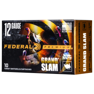 Federal PFCX156F5 Premium Grand Slam 12Gauge 2.75" 1 1/2oz 5Shot 10 Per Box/25 Case