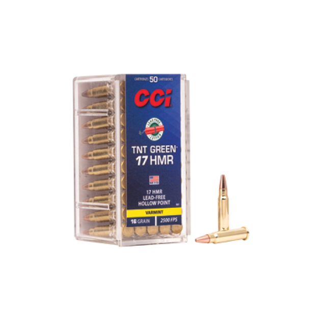 CCI 17HMR 16GR TNT GREEN 50/2000