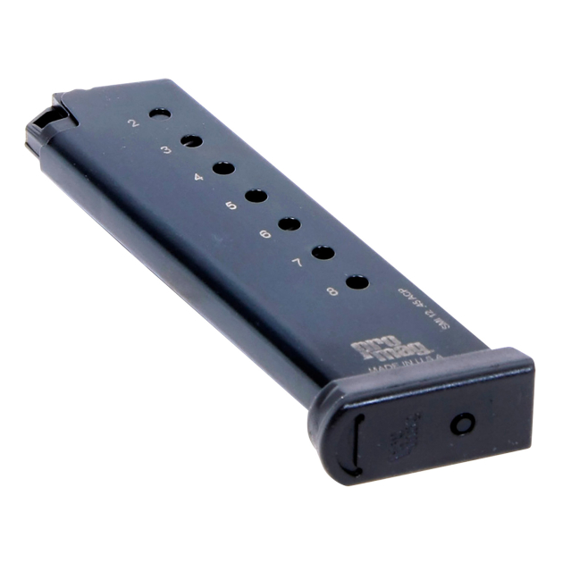 ProMag SMI12   8rd 45 ACP Fits S&W 645/4506/4566/4586 Blued Steel