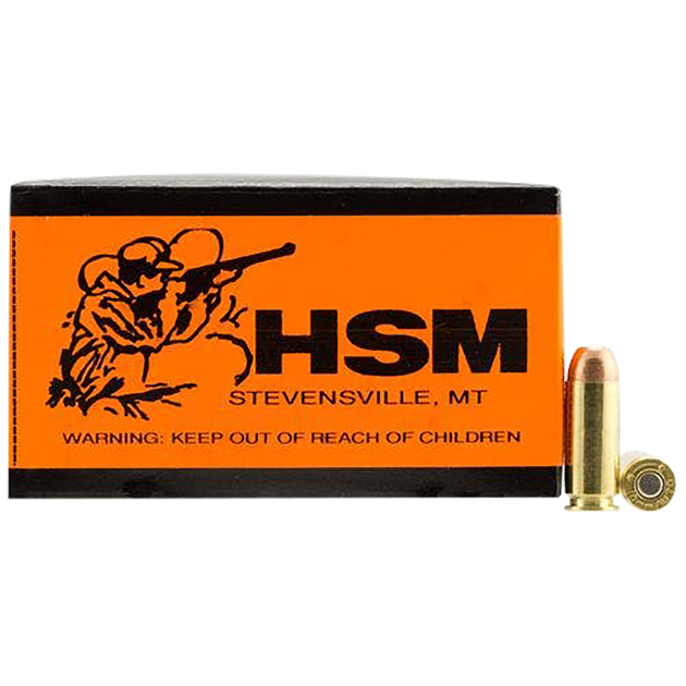 HSM 10MM8N20   10mm 200 gr Full Metal Jacket 20 Per Box/ 20 Case