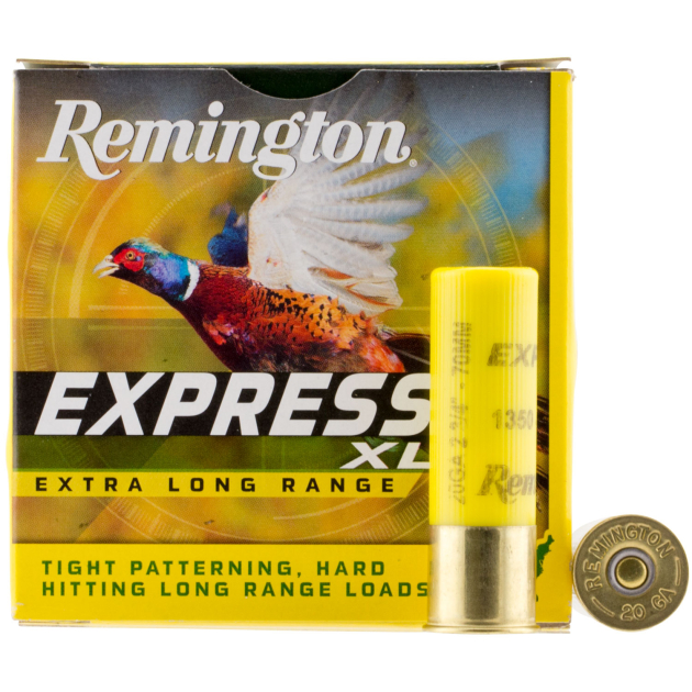 Remington Ammunition 20183 Express XLR  20Gauge 2.75" 7/8oz 7.5Shot 25 Per Box/10 Case