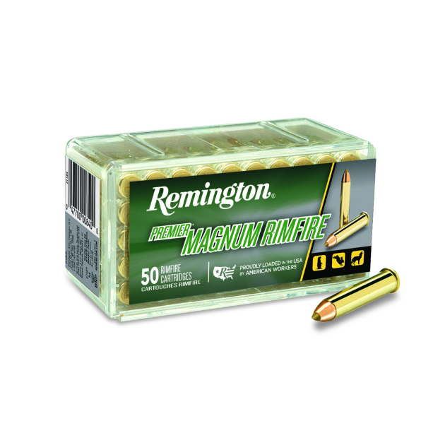 Remington Ammunition 28464 Premier Magnum Rimfire 17HMR 17gr AccuTip V 50 Per Box/40 Case