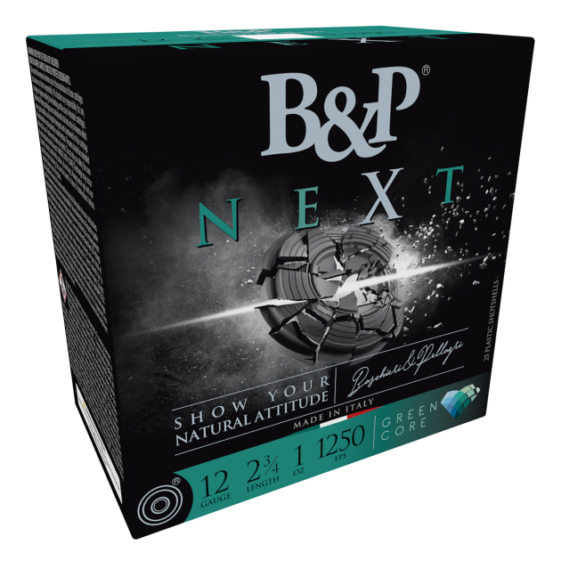 B&P 12B1NX75 Next  12Gauge 2.75" 1oz 7.5Shot 25 Per Box/10 Case