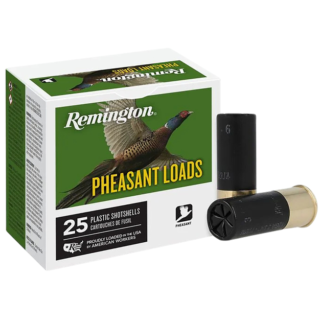 Remington Ammunition 20048 Pheasant  12Gauge 2.75" 1 1/4oz 6Shot 25 Per Box/10 Case
