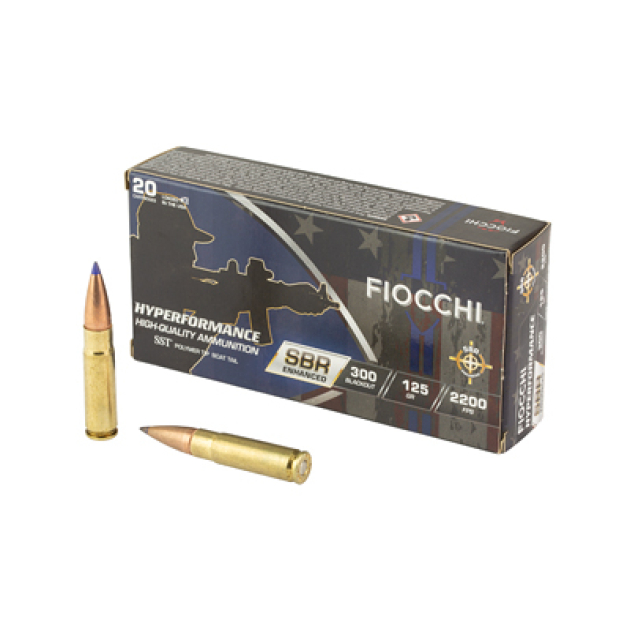 FIOCCHI HYPR SBR 300BLK 125GR 20/200