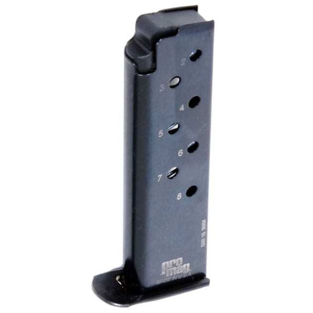 ProMag SMI16 Standard  8rd Single Stack 9mm Luger Fits S&W M39 Blued Steel
