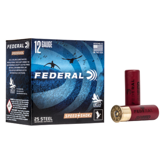 FED SPEED SHOK 12GA 3" #4 25/250